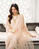HemStitch Luxury Festive Unstitched Embroidered Net 3Pc Suit - Miral
