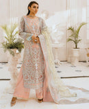 Maryum N Maria Freesia Premium Embroidered Chiffon 3Pc Suit FG-07-A Colors & Love - FaisalFabrics.pk