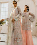 Maryum N Maria Freesia Premium Embroidered Chiffon 3Pc Suit FG-07 Daisy Days - FaisalFabrics.pk