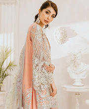 Maryum N Maria Freesia Premium Embroidered Chiffon 3Pc Suit FG-07 Daisy Days - FaisalFabrics.pk