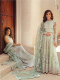 Mushq Trousseau DE LUXE Embroidered Wedding Chiffon 3Pc Suit MTL20-6 - FaisalFabrics.pk