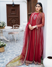 SIFA Luxury Embroidered Pret Suit - NAAZLI