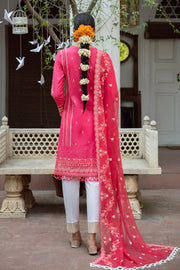 GISELE Mehrma Luxury Lawn Unstitched 3Pc Suit - NAGEEN