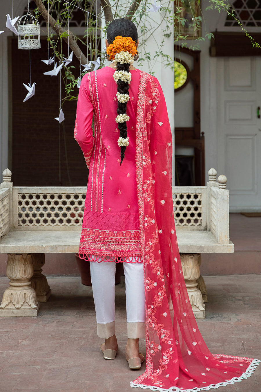 GISELE Mehrma Luxury Lawn Unstitched 3Pc Suit - NAGEEN