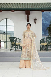 DAHAB by Sumaria’s Couture Festive Unstitched 3Pc Suit D-02 Narcissus