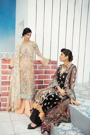 DAHAB by Sumaria’s Couture Festive Unstitched 3Pc Suit D-02 Narcissus