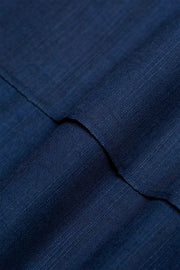Bareeze Man Hand Made Khaddar Unstitched Fabric for Summer - Navy Blue