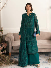NUREH Elanora Unstitched Embroidered Luxury Chiffon 3Pc Suit NEL-18