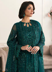 NUREH Elanora Unstitched Embroidered Luxury Chiffon 3Pc Suit NEL-18