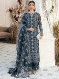 NUREH Elanora Unstitched Embroidered Luxury Chiffon 3Pc Suit NEL-19