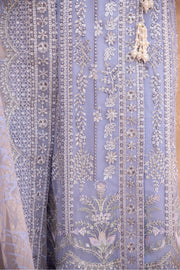 NUREH Elanora Unstitched Embroidered Luxury Chiffon 3Piece Suit NEL-20