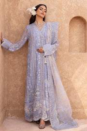 NUREH Elanora Unstitched Embroidered Luxury Chiffon 3Piece Suit NEL-20