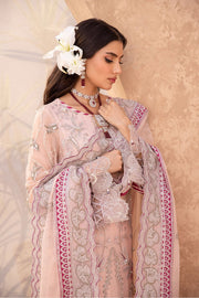 NUREH Elanora Unstitched Embroidered Luxury Chiffon 3Piece Suit NEL-21