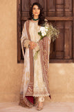 NUREH Elanora Unstitched Embroidered Luxury Chiffon 3Piece Suit NEL-23