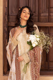 NUREH Elanora Unstitched Embroidered Luxury Chiffon 3Piece Suit NEL-23