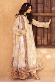 NUREH Elanora Unstitched Embroidered Luxury Chiffon 3Piece Suit NEL-23