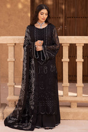 NUREH Elanora Unstitched Embroidered Luxury Chiffon 3Piece Suit NEL-25