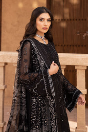 NUREH Elanora Unstitched Embroidered Luxury Chiffon 3Piece Suit NEL-25