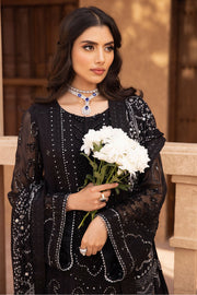 NUREH Elanora Unstitched Embroidered Luxury Chiffon 3Piece Suit NEL-25