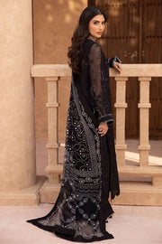 NUREH Elanora Unstitched Embroidered Luxury Chiffon 3Piece Suit NEL-25