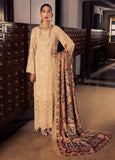 NUREH Exclusive Embroidered Leather Peach Unstitched 3Pc Suit NEP-04