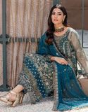 Nafasat by Emaan Adeel Embroidered Organza Unstitched 3Pc Suit NF-01