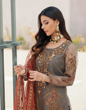Nafasat by Emaan Adeel Embroidered Organza Unstitched 3Pc Suit NF-03