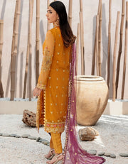 Nafasat by Emaan Adeel Embroidered Net Unstitched 3Pc Suit NF-06