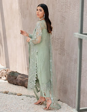Nafasat by Emaan Adeel Embroidered Organza Unstitched 3Pc Suit NF-07