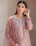 Nafasat by Emaan Adeel Embroidered Organza Unstitched 3Pc Suit NF-08