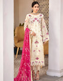 Nafasat by Emaan Adeel Embroidered Organza Unstitched 3Pc Suit NF-207