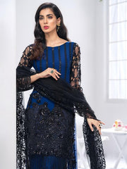 Akbar Aslam Luxury Chiffon Collection 2020 3pc Suit AAW-05 NIGHTINGALE - FaisalFabrics.pk