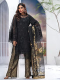 Akbar Aslam Luxury Chiffon Collection 2020 3pc Suit AAW-10 NIGHT ROSE