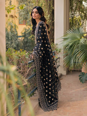 NUREH Maya Unstitched Embroidered Jacquard Slub Lawn 3Pc Suit NJ-50