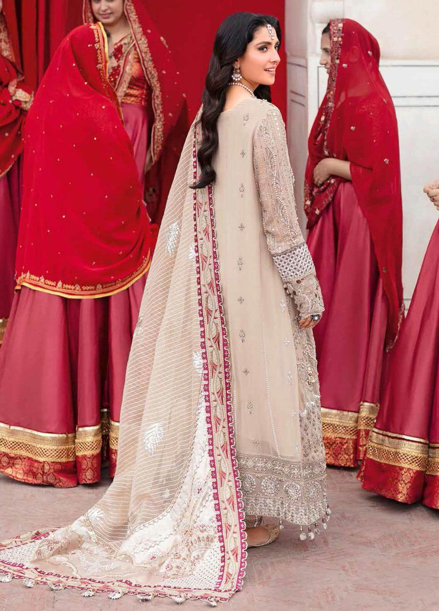 NUREH Jhoomro Unstitched Luxury Formal 3Pc Suit NL-37 Jaipur
