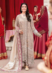 NUREH Jhoomro Unstitched Luxury Formal 3Pc Suit NL-37 Jaipur