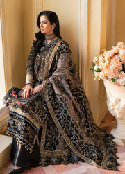 NUREH The Royal Palace Unstitched Luxury Formal 3Pc Suit NL-48