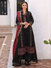 Noor by Saadia Asad Luxury Embroidered Chikankari Lawn 3Pc Suit D-11B