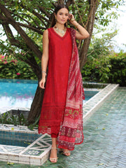Noor by Saadia Asad Luxury Embroidered Chikankari Lawn 3Pc Suit D-04B