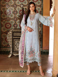 Noor by Saadia Asad Luxury Embroidered Chikankari Lawn 3Pc Suit D-05B