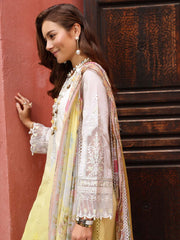 Noor by Saadia Asad Luxury Embroidered Chikankari Lawn 3Pc Suit D-07A