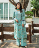 NUREH Gardenia Unstitched Embroidered Lawn 3Pc Suit NS-60