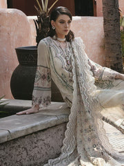 NUREH Maya Embroidered Swiss Lawn Unstitched 3 Piece Suit NS-65