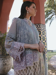 NUREH Maya Embroidered Swiss Lawn Unstitched 3 Piece Suit NS-67
