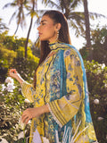 NUREH Gardenia Lawn Embroidered & Printed Unstitched 3Pc Suit NSG-85