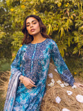 NUREH Gardenia Lawn Embroidered & Printed Unstitched 3Pc Suit NSG-88