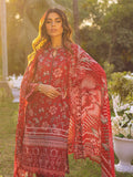 NUREH Gardenia Lawn Embroidered & Printed Unstitched 3Pc Suit NSG-89