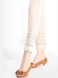 Premium Unstitched Cotton Plain Trouser Fabric NT-GD-112 Off White - FaisalFabrics.pk
