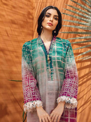 NUREH Ballerina Embroidered Chikankari Khaddar 2 Piece Suit NU2-11 - FaisalFabrics.pk