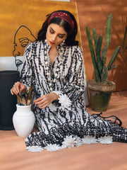 NUREH Ballerina Embroidered Chikankari Khaddar 2 Piece Suit NU2-13 - FaisalFabrics.pk